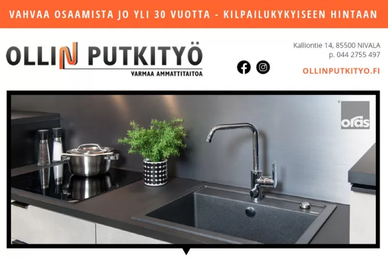 Nettisivu -referenssi ollinputkityo.fi